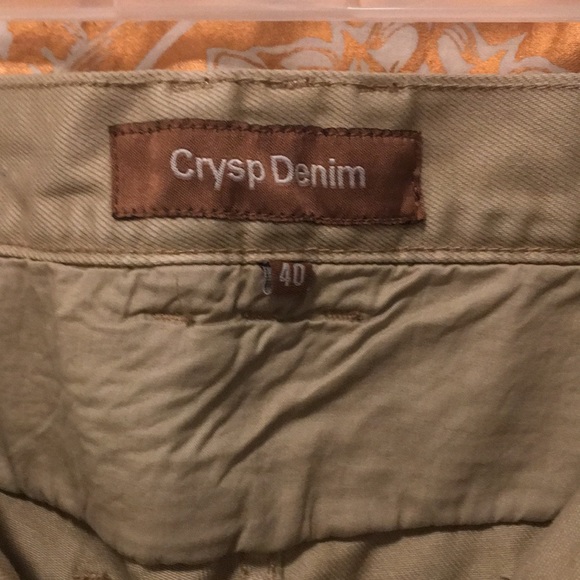 Crysp Demin Mens Khaki Pants - Picture 4 of 5